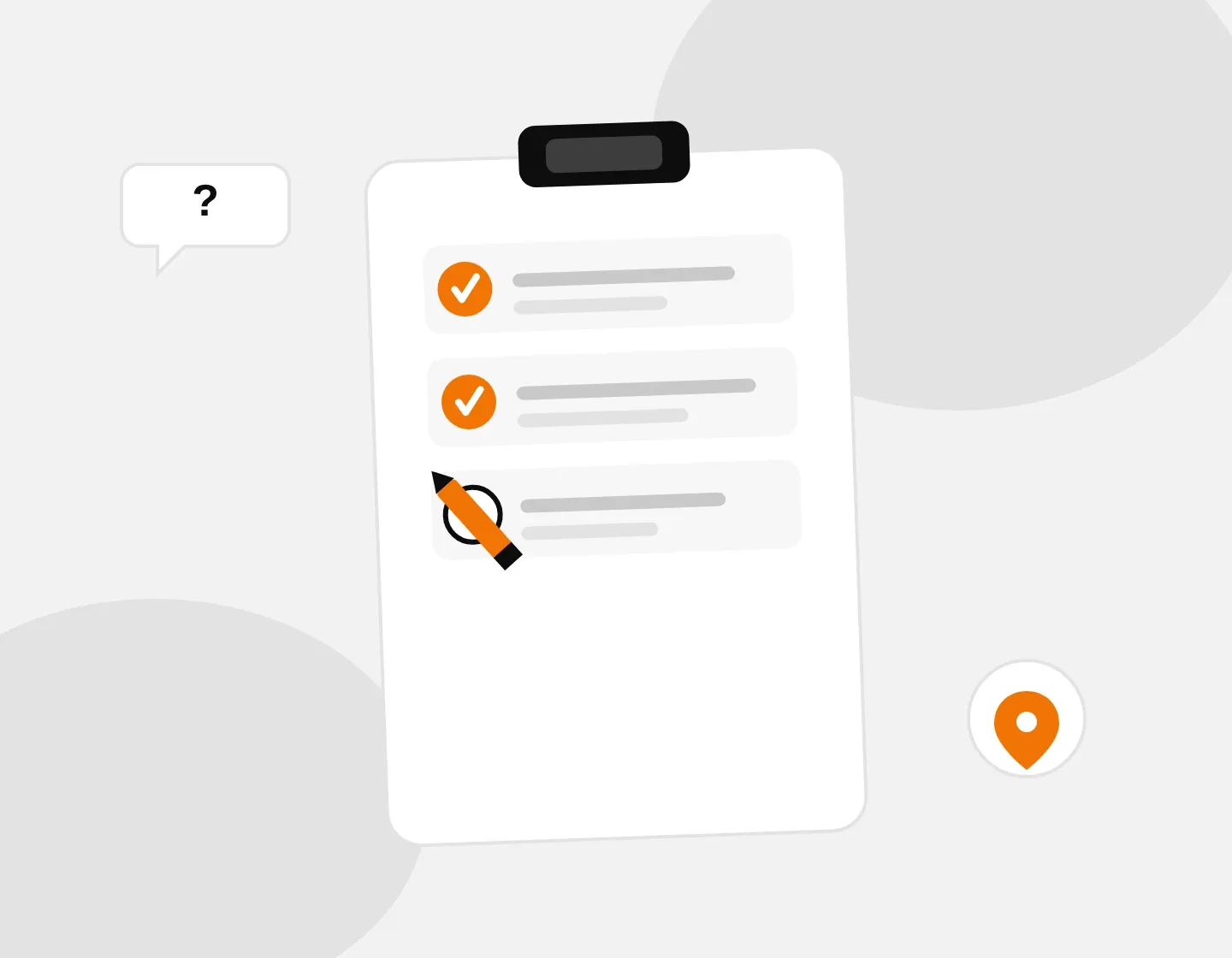 Enrollment form with subject, level, and city checkboxes being completed, representing sharing your learning needs